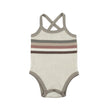 Neutrals Organic Terry Cloth Bodysuit GOTS-certified