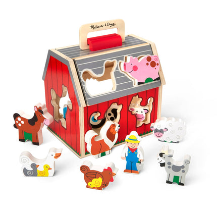 Take-Along Sorting Toy Barn