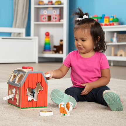 Take-Along Sorting Toy Barn