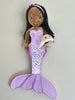 Mermaid Plush Doll w/ Stingray (Pick your Mermaid)