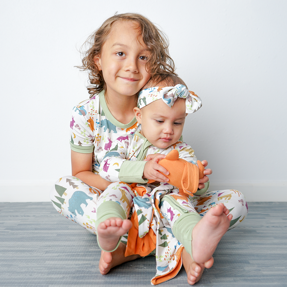 Forest Friends Bamboo Baby Headband