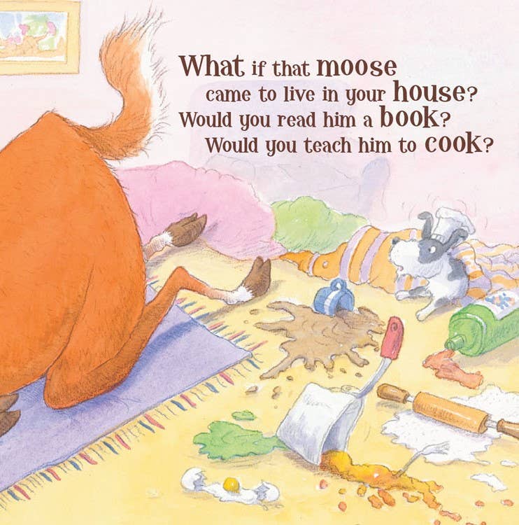 Moose on the Loose Picture Book