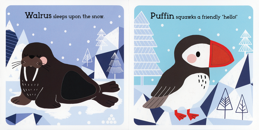 Read, Touch, Discover: Arctic Animals Board Book