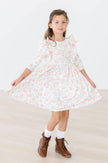 Pretty Pumpkins Ruffle Twirl Dress