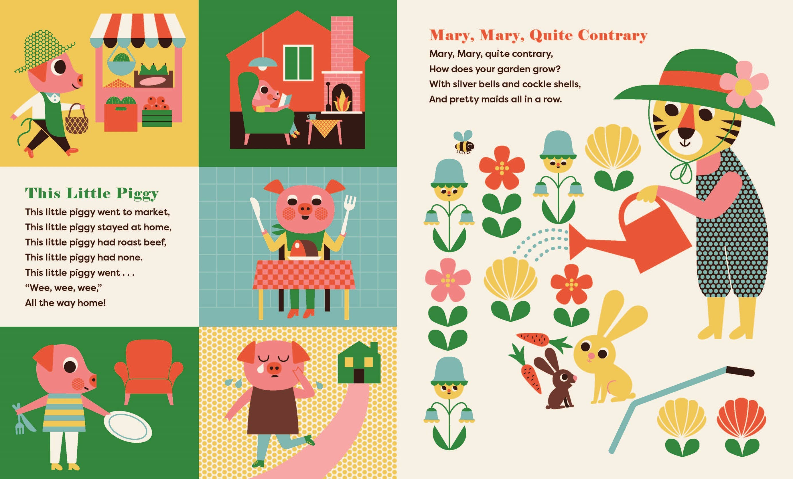 My First Lift-The-Flap Nursery Rhymes Book