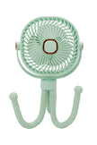 Matte Pastel Led Flexible Leg Electric Fan - Assorted