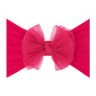 Baby Bling® Tulle FAB® soft nylon headband with tulle bow
