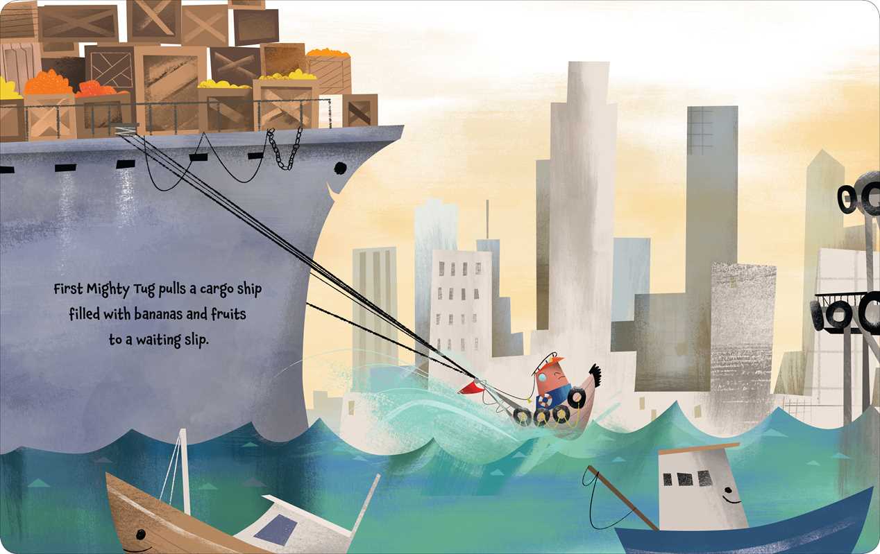 Mighty Tug Board Book