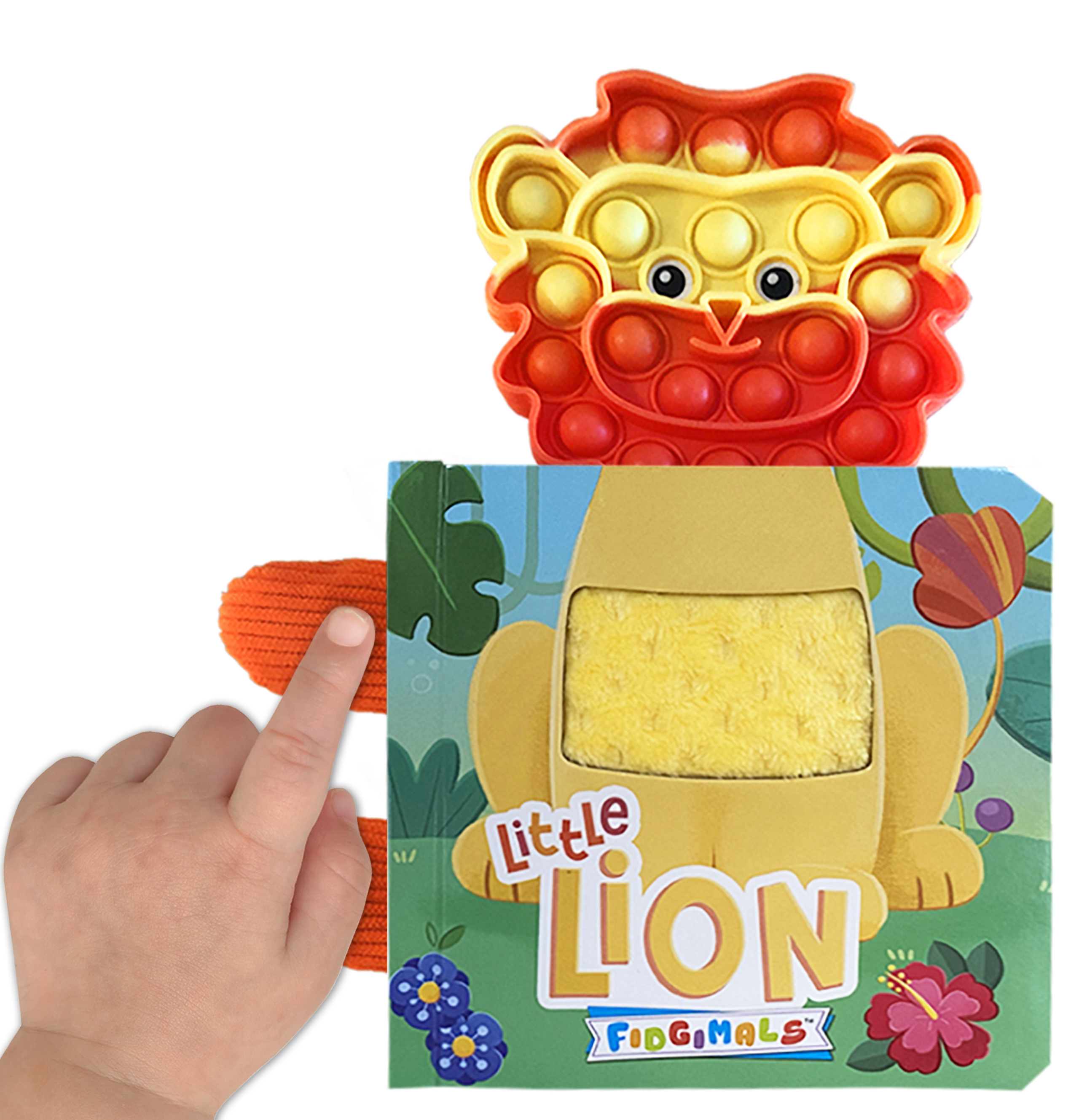 Little Lion - Your Sensory Fidget Friend Board Book