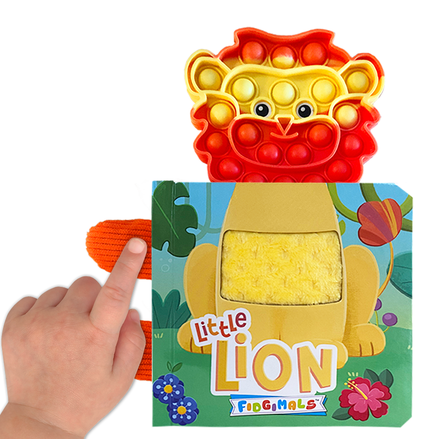 Little Lion - Your Sensory Fidget Friend Board Book