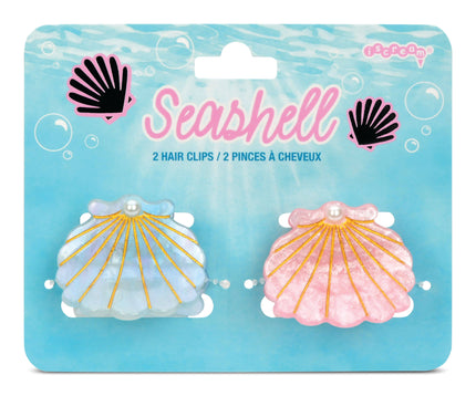 Shell Hair Clips