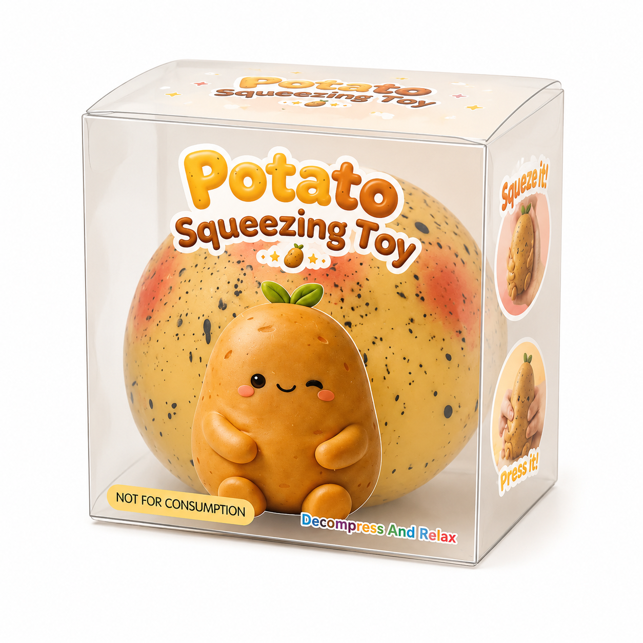 Crunchy Potato Squishy Toy
