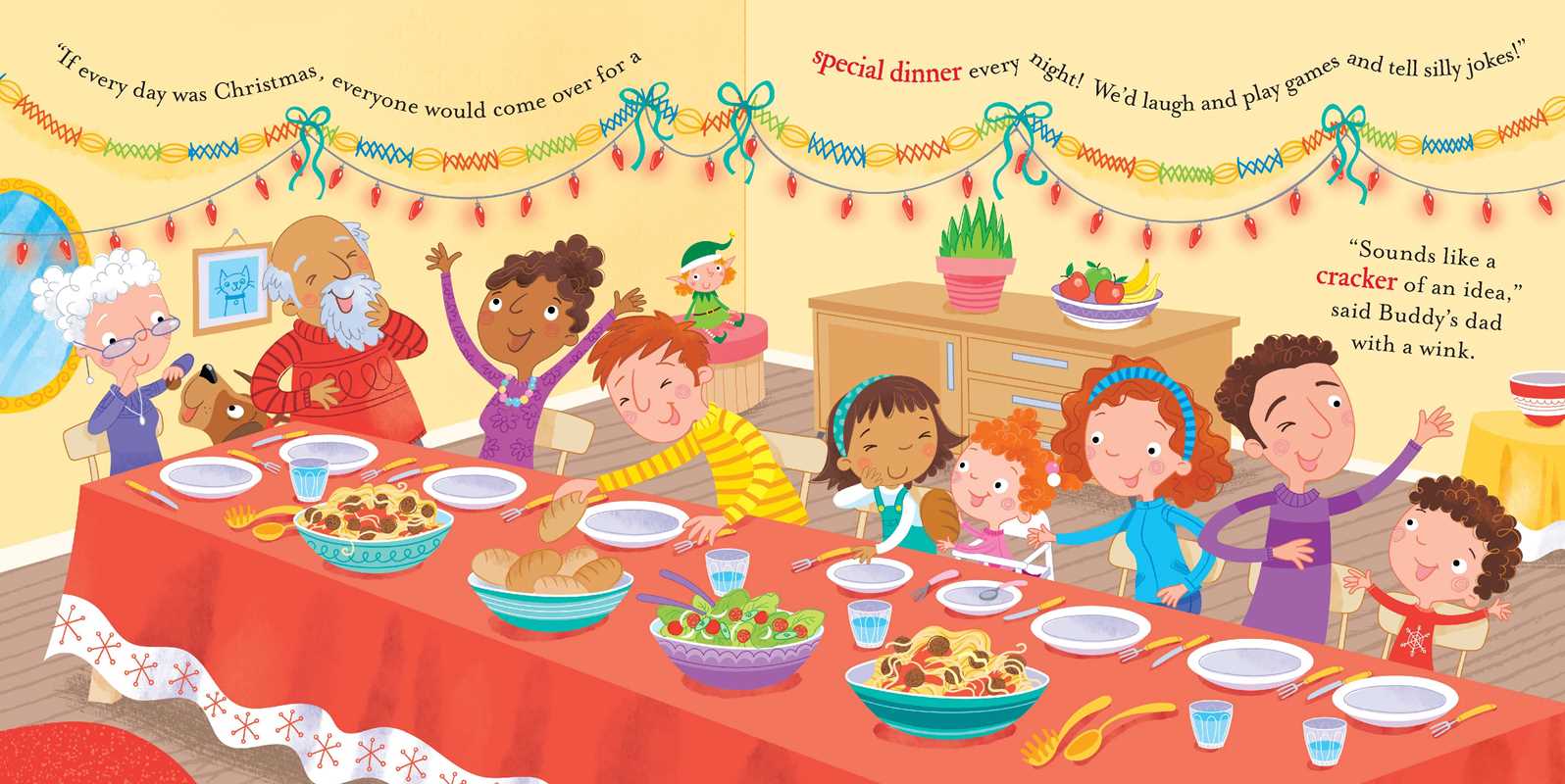 If Every Day Was Christmas: Padded Board Book by Em Bruce