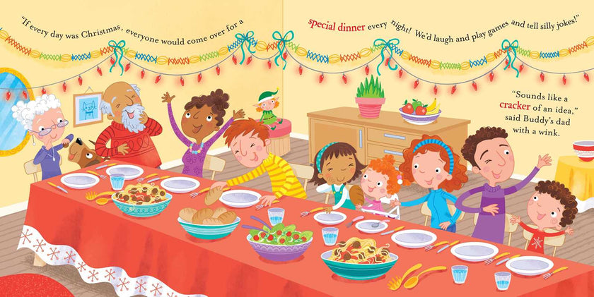 If Every Day Was Christmas: Padded Board Book by Em Bruce