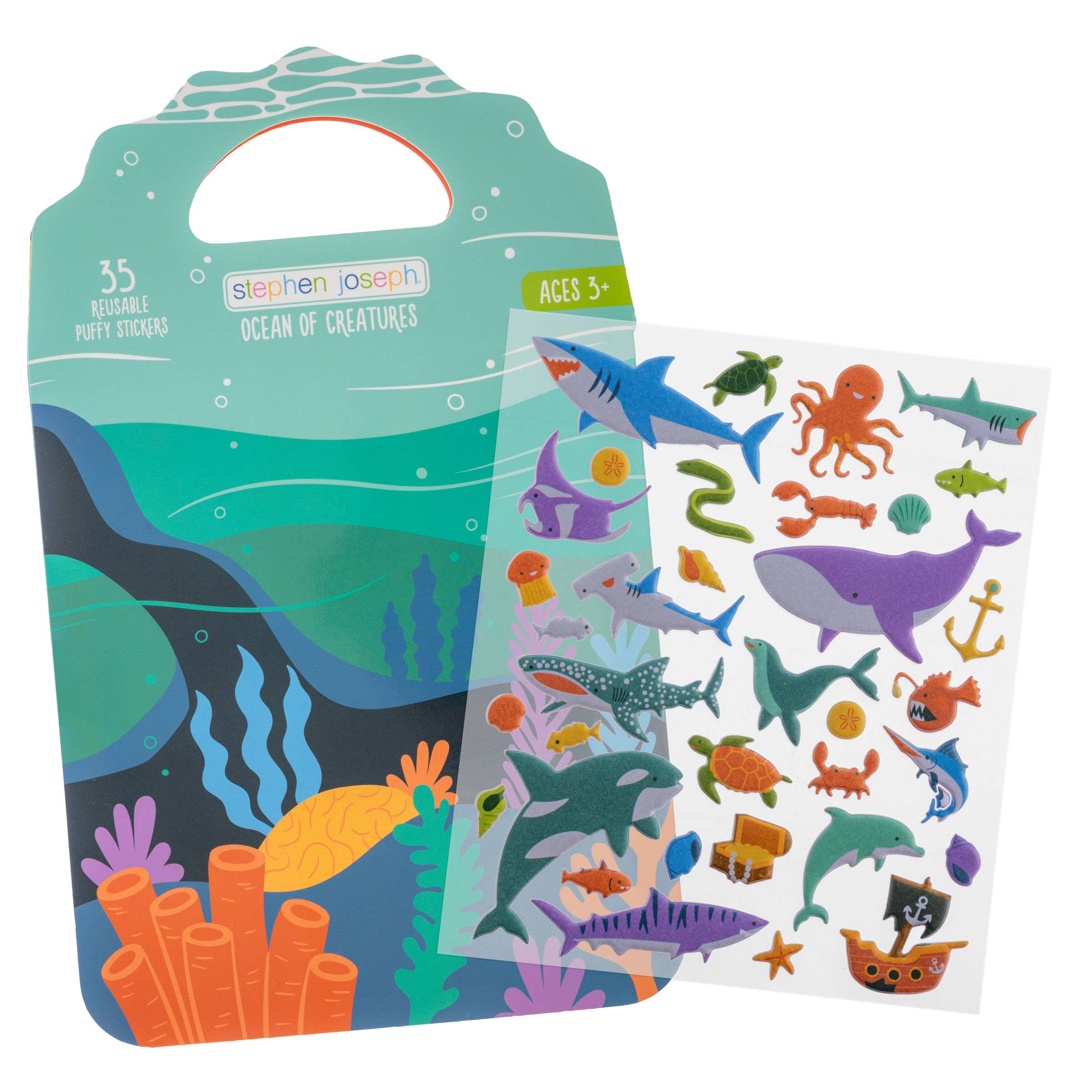 Reusable Puffy Sticker Books