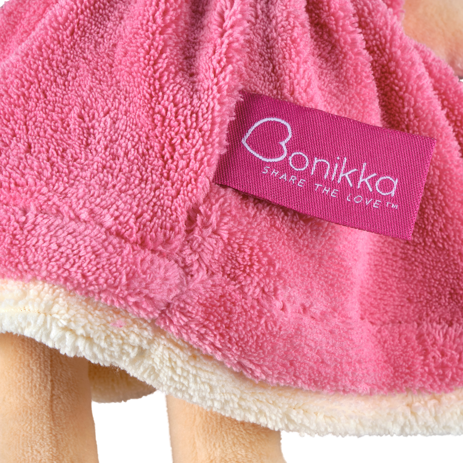 Ria Blonde Hair with Pink and White Dress W/ Display Box