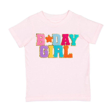 Birthday Girl Patch Short Sleeve T-Shirt - Ballet - Kids