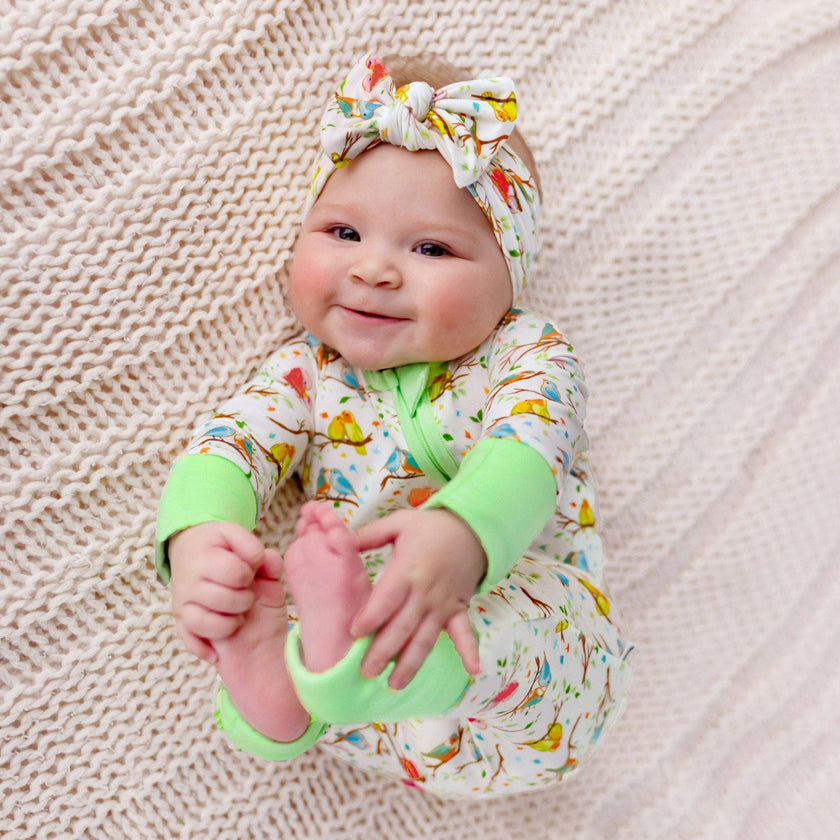Love Birdees Bamboo Convertible Footie (NB-24m)