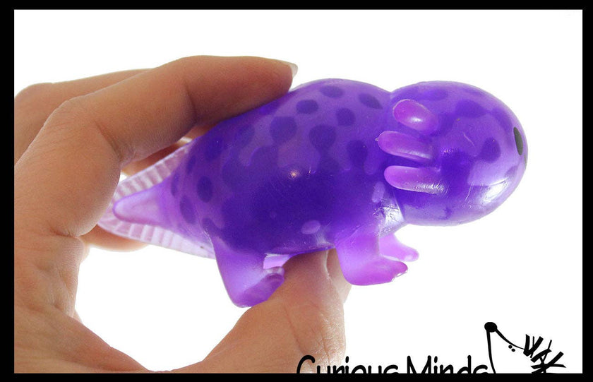 Axolotl Water Bead Filled Squeeze Stress Ball - Sensory Toy