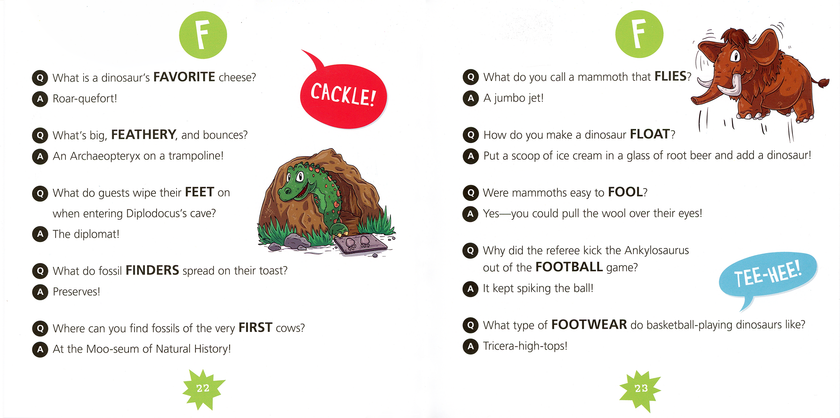 The A to Z Dinosaur Joke Book