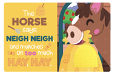 Funny Farm Animals Board Book