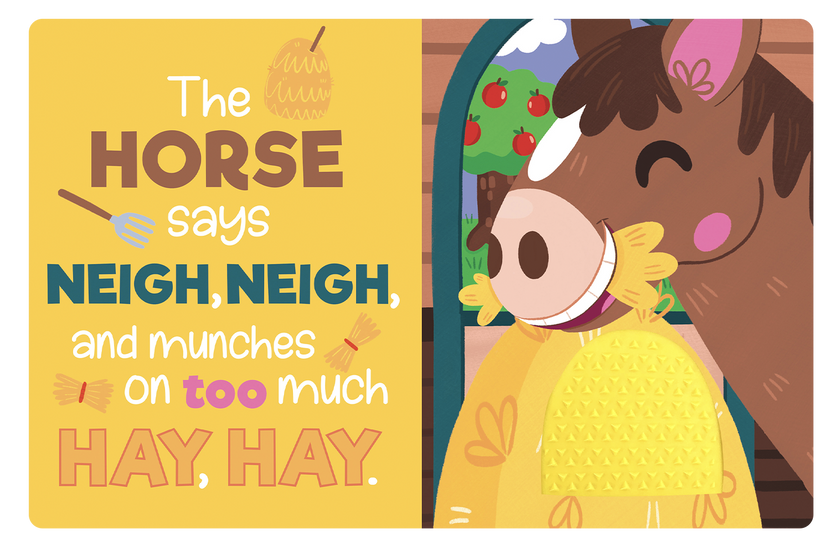 Funny Farm Animals Board Book