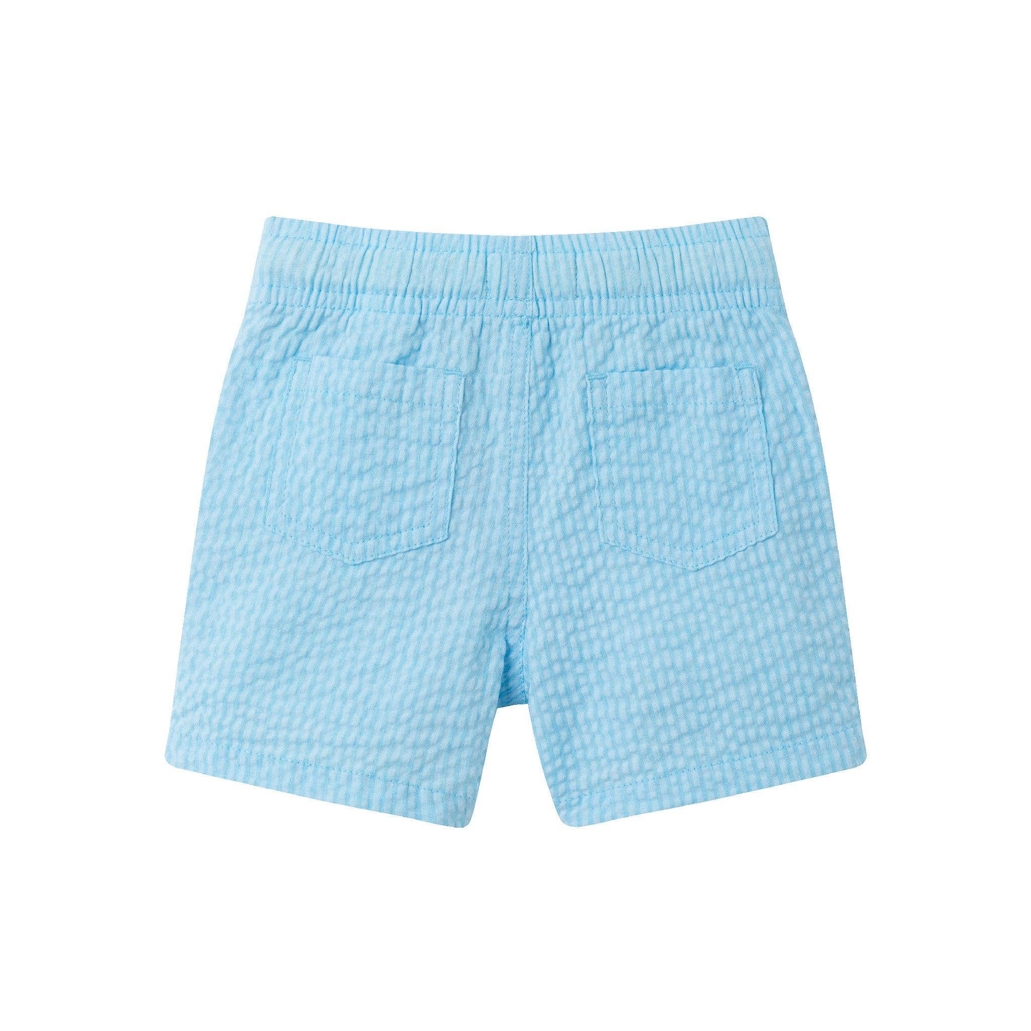 Infant Buttondown & Short Set | Bel Air Blue