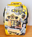 2 in 1 Deluxe Tool Kids Luggage Playset - Yellow