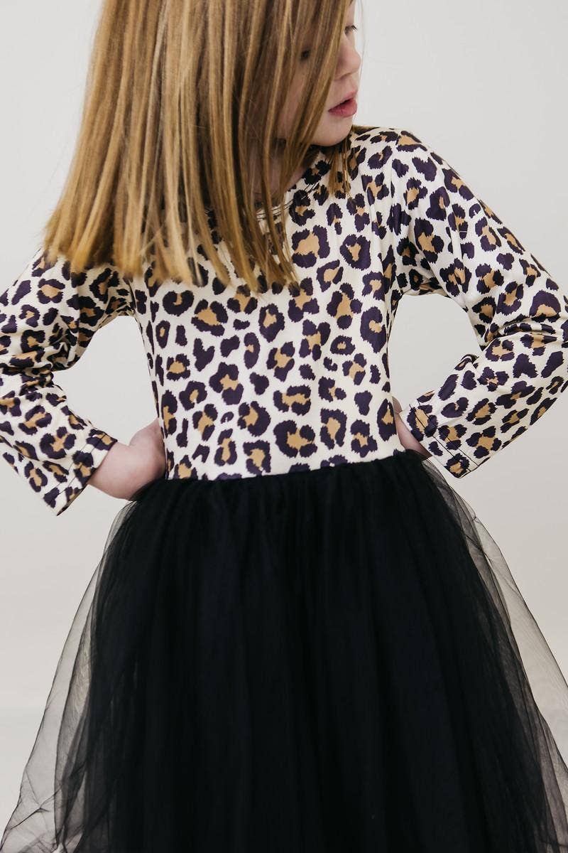 Wild One Long Sleeve Tutu Dress