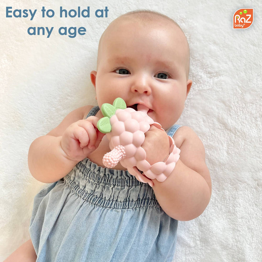 RaZberry Grip Teething Toy - Red