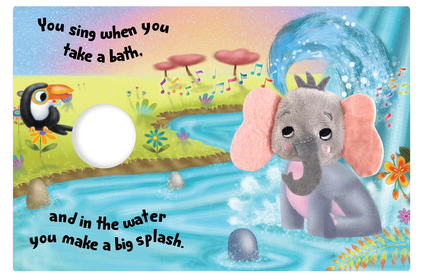 Little Elephant Finger Puppet Book