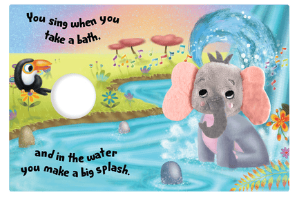 Little Elephant Finger Puppet Book