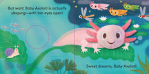Finger Puppet Board Book- Baby Axolotl