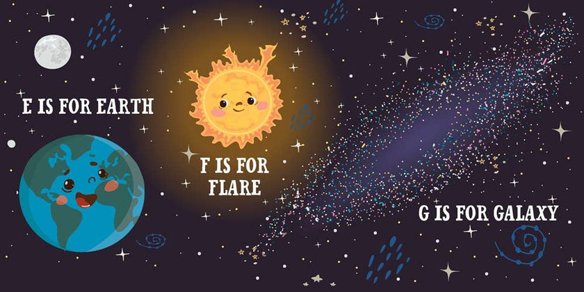 S is for Space Board Book