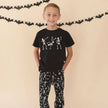 Glow In The Dark Silly Skelly Halloween Short Sleeve T-Shirt