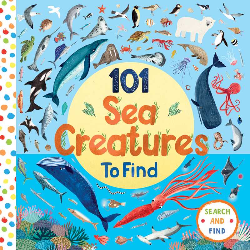 101 Sea Creatures to Find Board Book