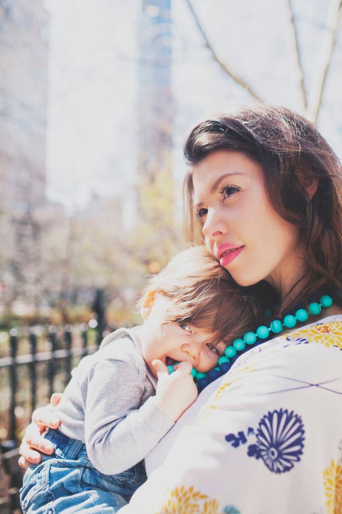 Jane Necklace: Cobalt Blue
