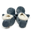 Manatee Splash | Kid's Funny Animal Plush Non-Slip Slippers