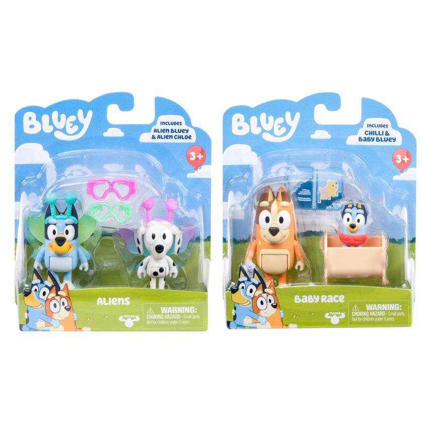 Bluey Figure Bluey & Bandit Toy