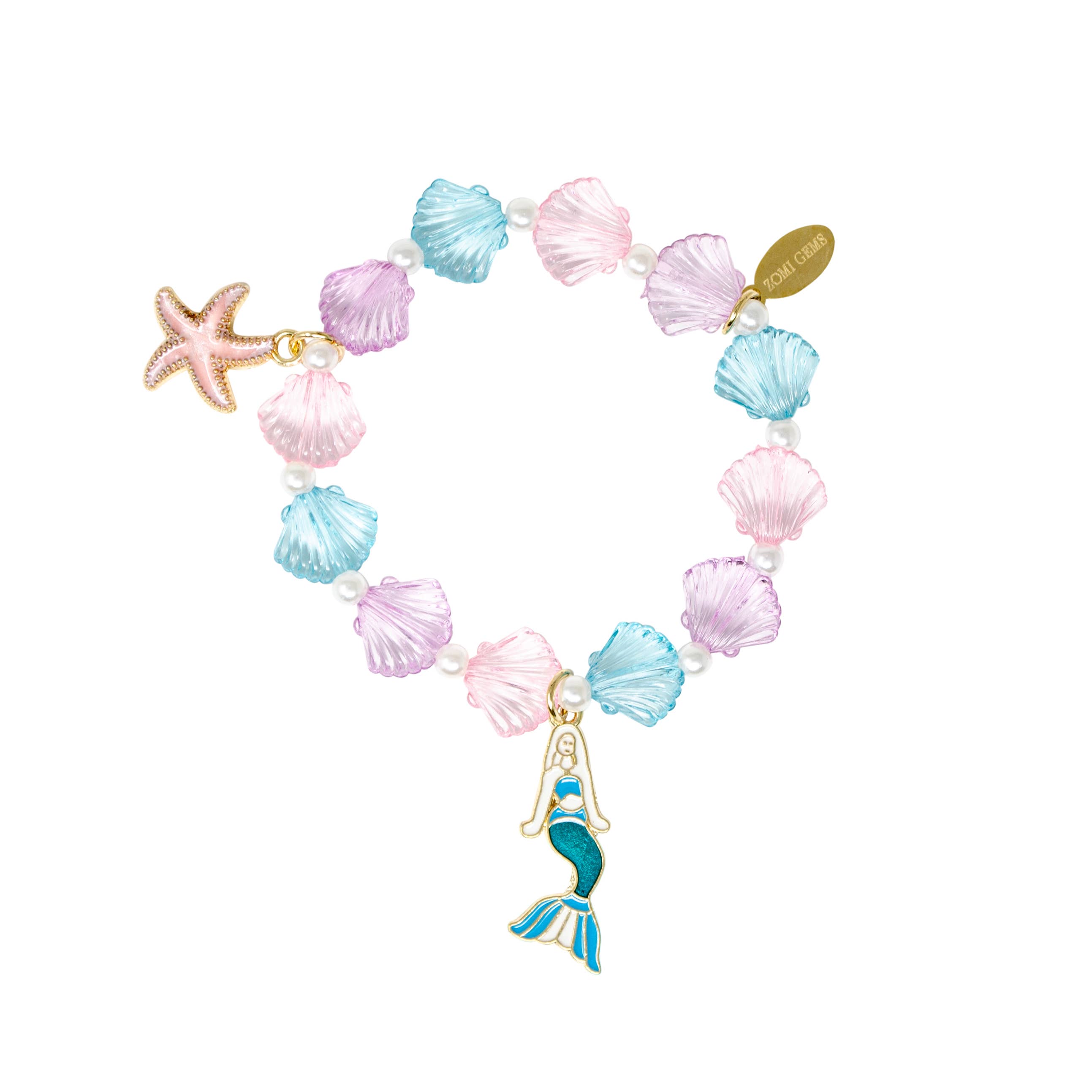Mermaid Seashell Bracelet Tower
