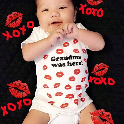 Grandma Was Here White Onesie