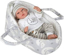 Baby Doll in Grey Moon Bassinet - 15