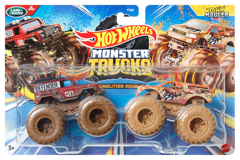 Die-Cast Hot Wheels Demolition Doubles 2 pack