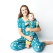 Ocean Friends Bamboo Pajama Convertible Footie Romper