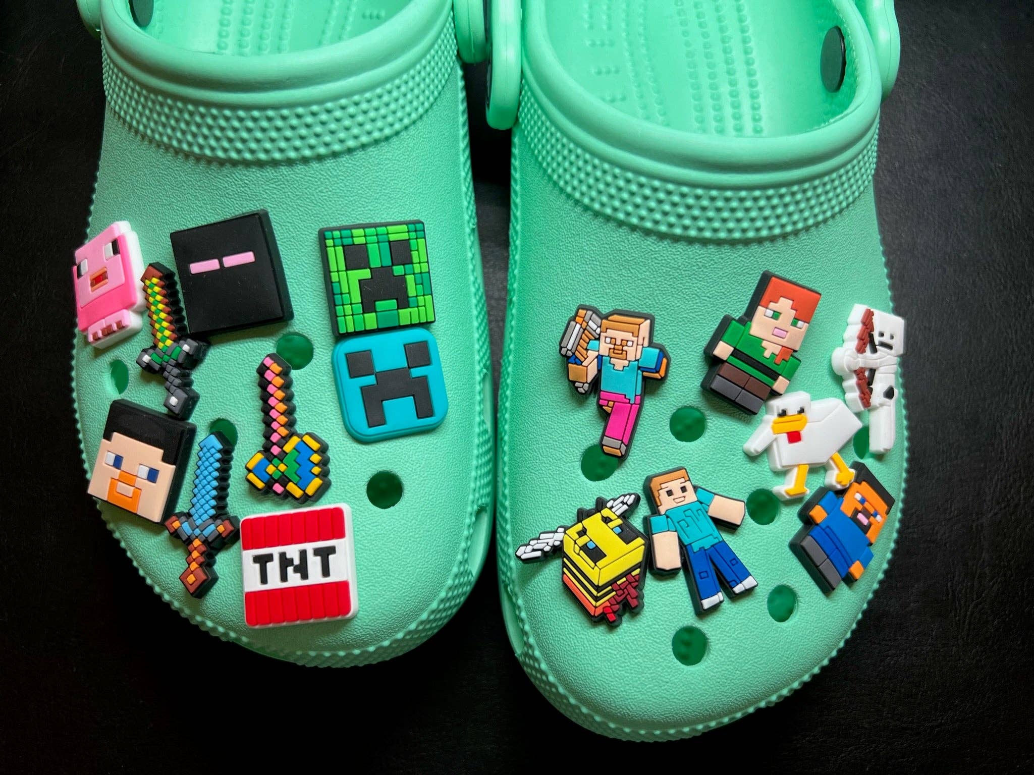 Minecraft Shoe Charms
