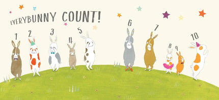 Everybunny Count! Hardcover Book