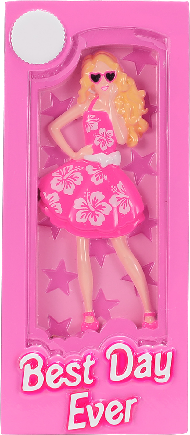 Pink Doll Box Personalized Ornament