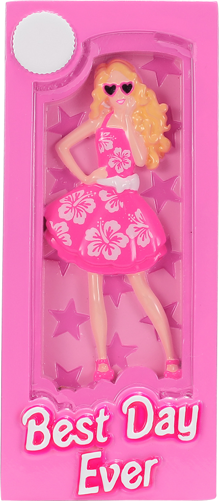 Pink Doll Box Personalized Ornament