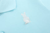Light Blue Easter Bunny Polo Shirt