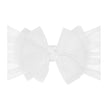 Baby Bling® Tulle FAB® soft nylon headband with tulle bow